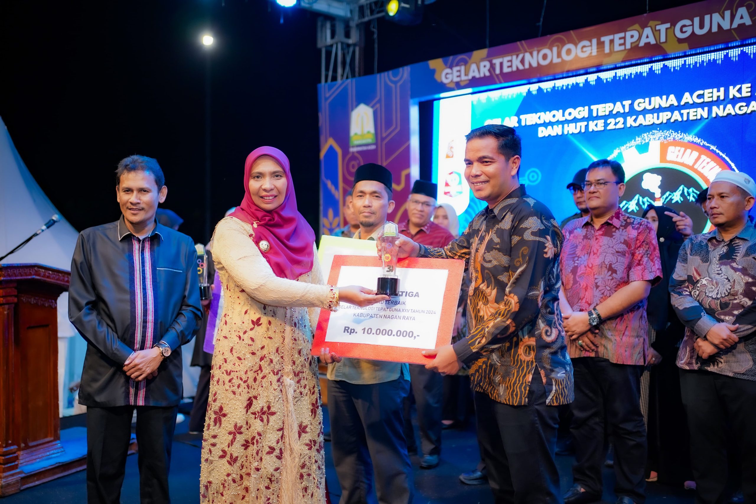 Tuan Rumah Sukses Raih Juara III Dalam Pameran TTG ke 25 Tingkat Aceh