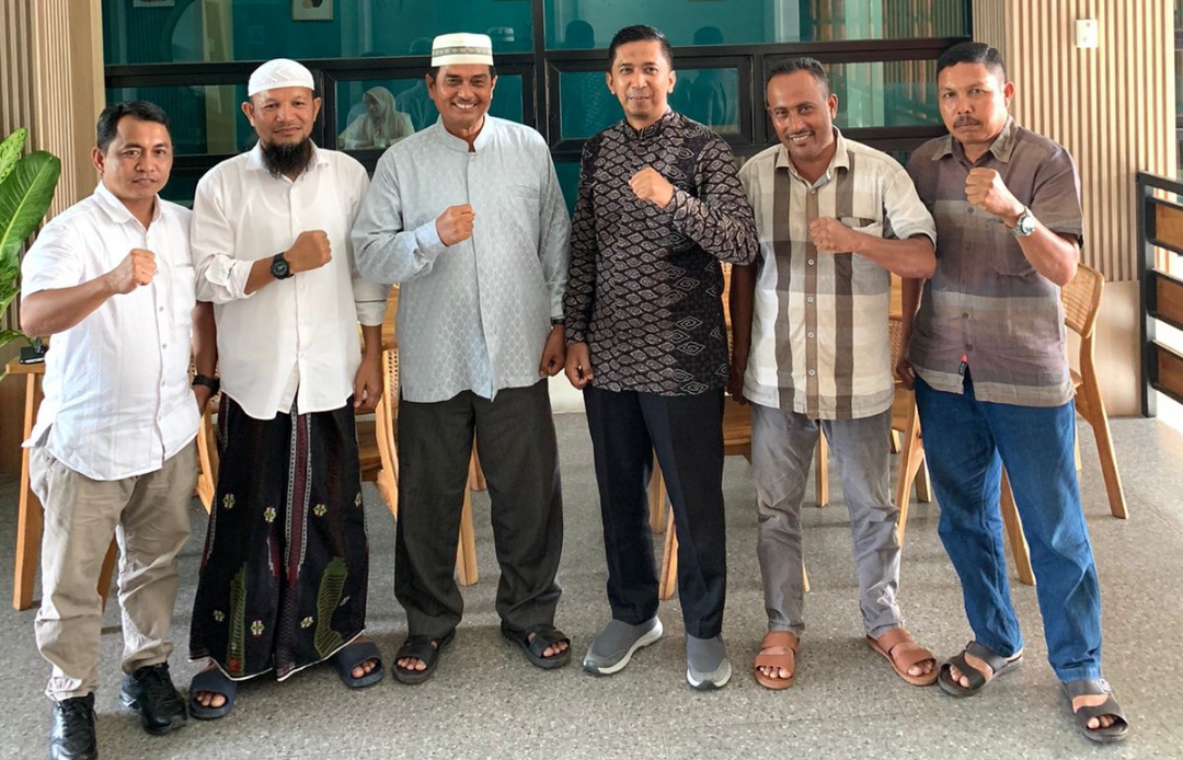 Maju Cabup Nagan Raya, Asib Amin Temui Sejumlah Pimpinan Parpol