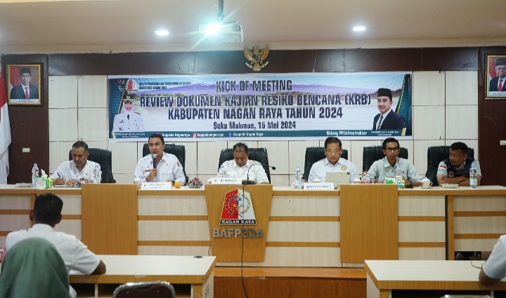 Pemkab Nagan Raya Gelar Kick Off Meeting Review Dokumen Kajian KRB