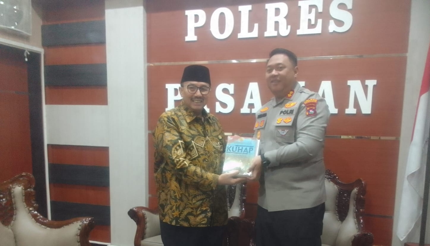 Kapolres Pasaman Terima Kunjungan Anggota Komisi III DPR RI Fraksi Partai Golkar.H. Benny Utama, SH, M.M Dalam Rangka Sosialisasi Undang Undang.