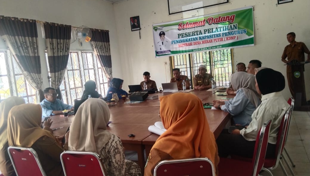 Pemerintah Nagari Lansek Kodok Gelar Pelatihan Peningkatan Kapasitas KDMP.