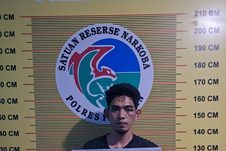 Sat Resnarkoba Polres Pasaman Amankan Pelaku Pengedar Sabu Di Tampuniak Lubuk Sikaping.